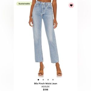 Agolde 90s Pinch Waist Straight